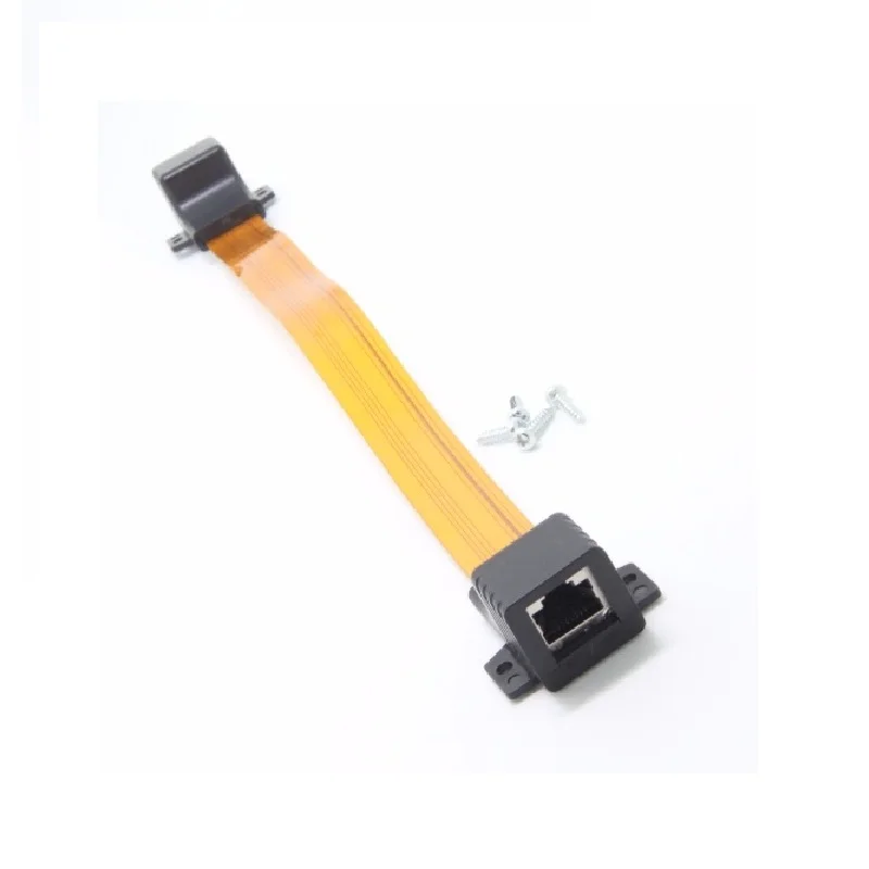 Плоский соединитель премиум-класса Cat5 Cat6 RJ45 разъем F для