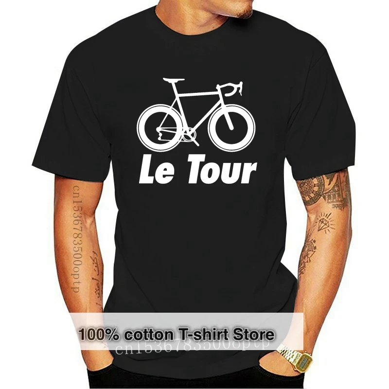 

New Le Tour Bike Silhouette 2021 De France 2021 T-Shirt Racing Cycling Mens Unisex Classic custom design Tee Shirt