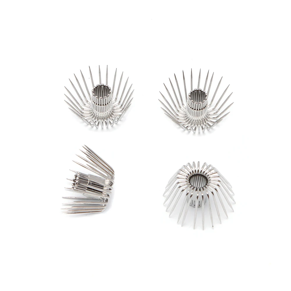 

10pcs/lot squid hook stainless steel 24-pin octopus cuttle hook tool blast fishing sea fishing boat fishing hook fixture