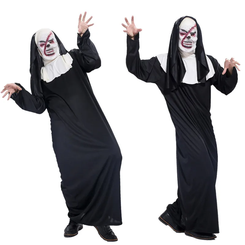 Хэллоуин Карнавальная одежда смерть Мрачный Жнец костюм вечерние с Screepy