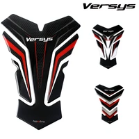 for kawasaki versys x300 650 1000 versys x 300 carbon fiber 3d motorcycle sticker gas fuel oil tank pad protective case