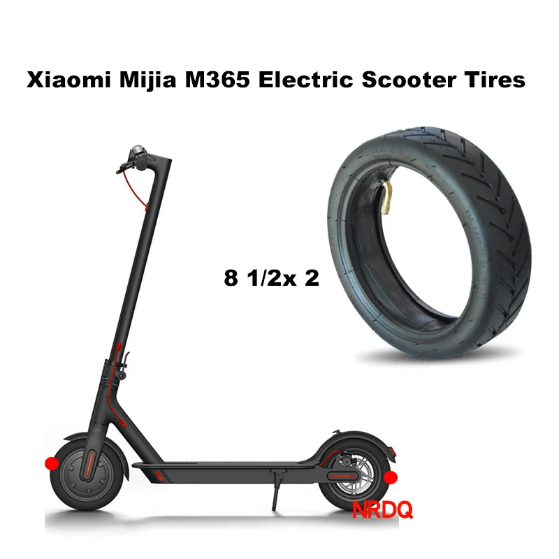 Колеса для скутера Xiaomi Mijia M365 шины скейтборда с твердыми шинами 8 1/2X2