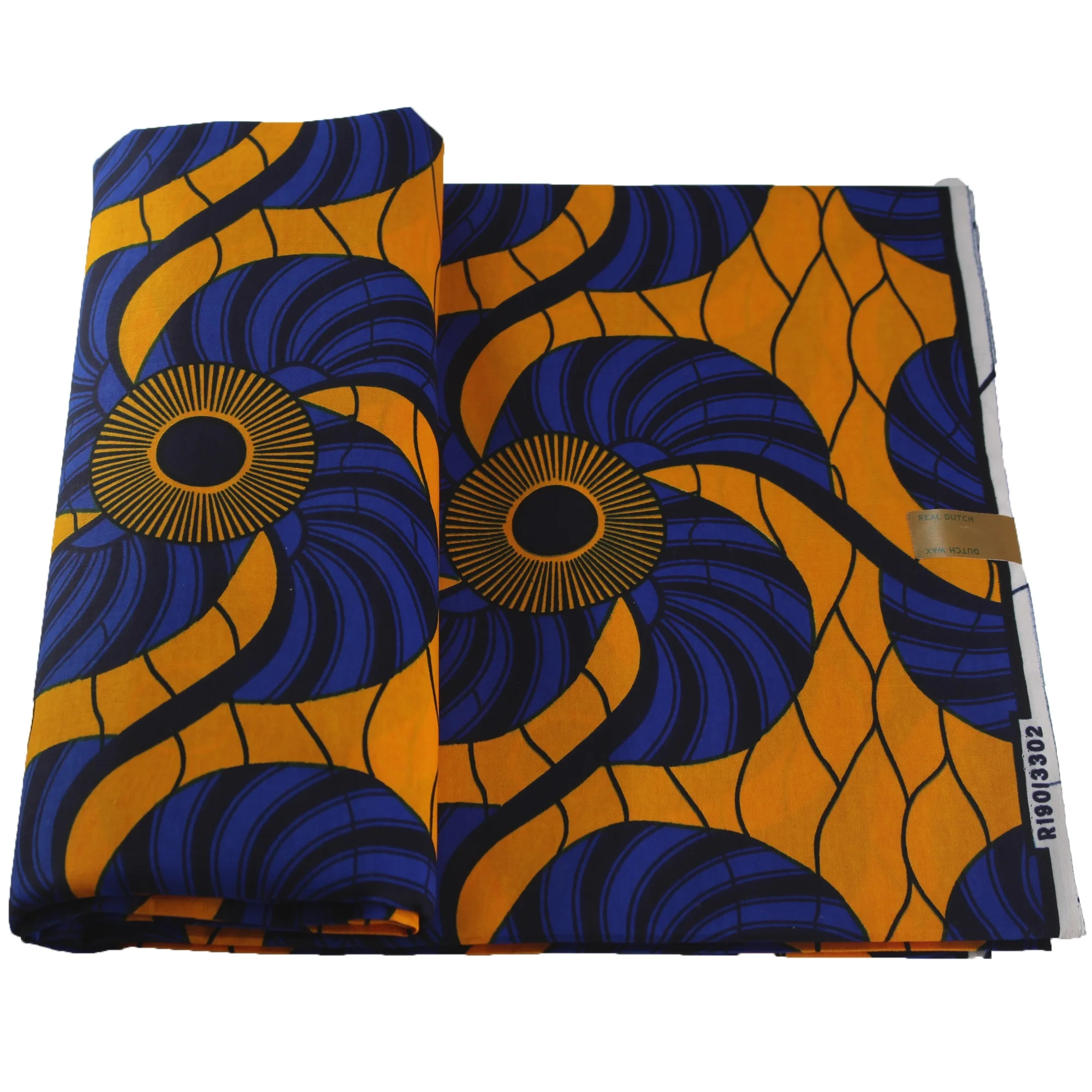 100% хлопок африканские подсолнухи печатные восковые ткани красочные DIY Швейные 6