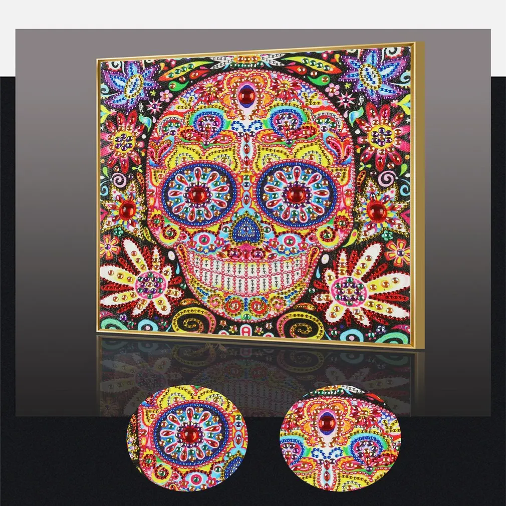 Набор для алмазной вышивки Череп|Рисование и каллиграфия| |