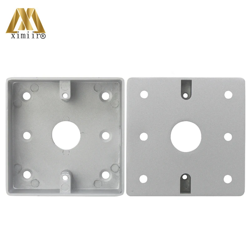 Металлическая Монтажная задняя коробка из цинкового сплава EB01 для 86 типа не