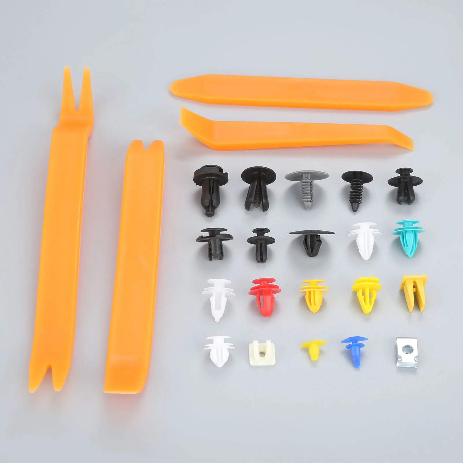 200 шт. 20 видов универсальные фиксаторы для дверных бамперов и панелей | Автомобили