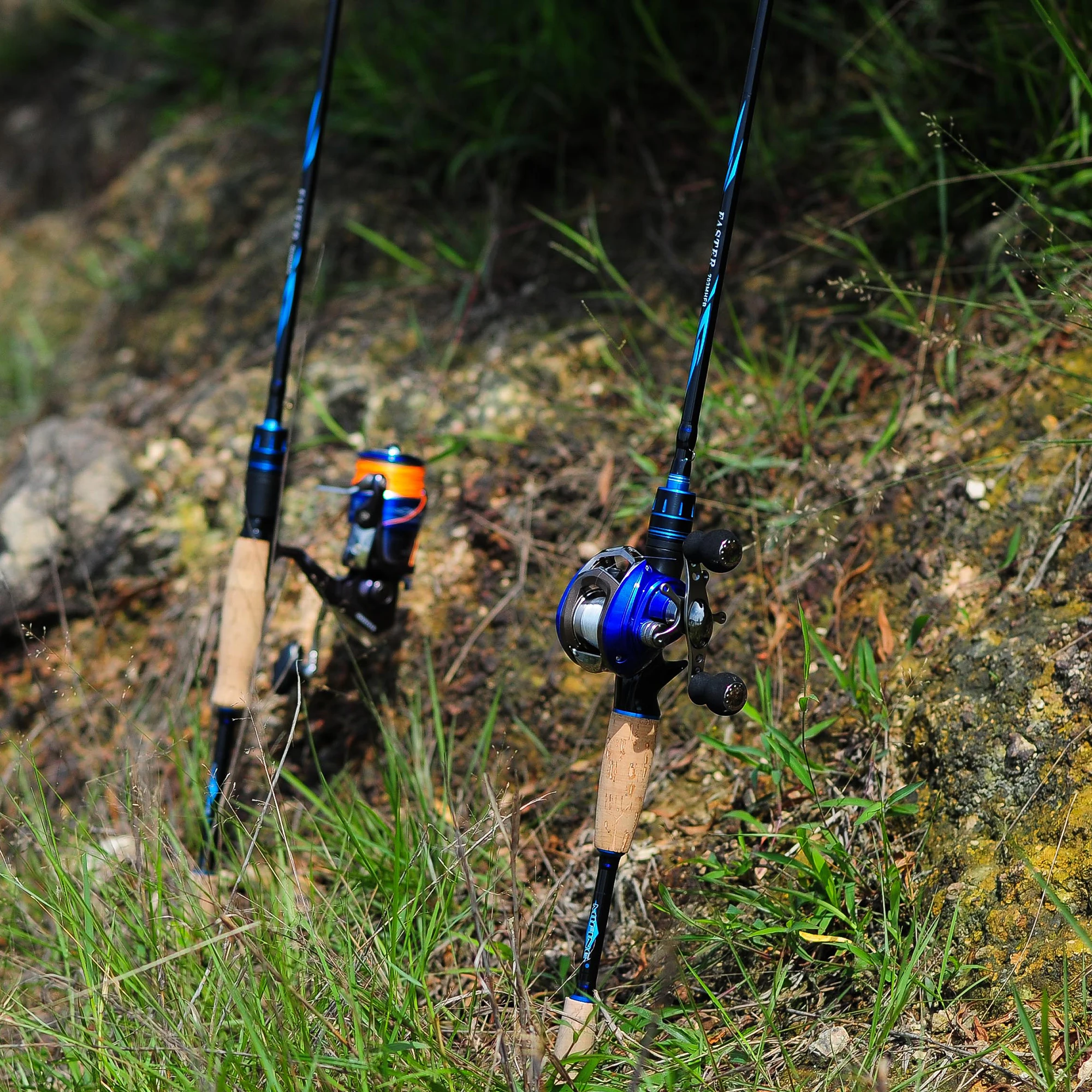

Faster Carbon Lure Rod 1.8m 2.1m 2.4m 3section Baitcasting Fishing Rod Travel Ultra Light Casting Spinning Lure7-28g M/Mh
