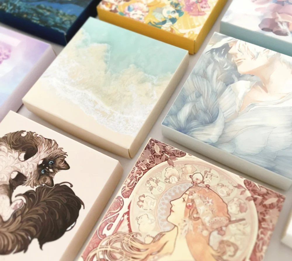 200 шт Ретро Винтаж растение цветок мультфильм васи бумажные наклейки kawaii