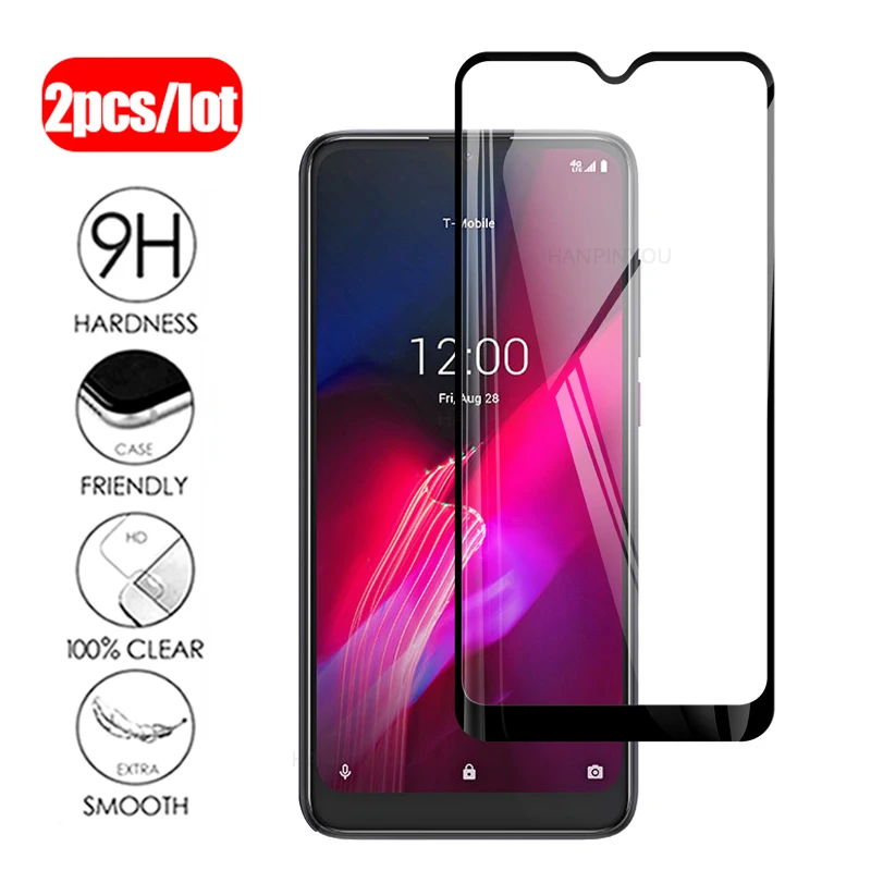 

2 шт., защитное закаленное стекло для T-Mobile REVVL 4 rev4 Plus