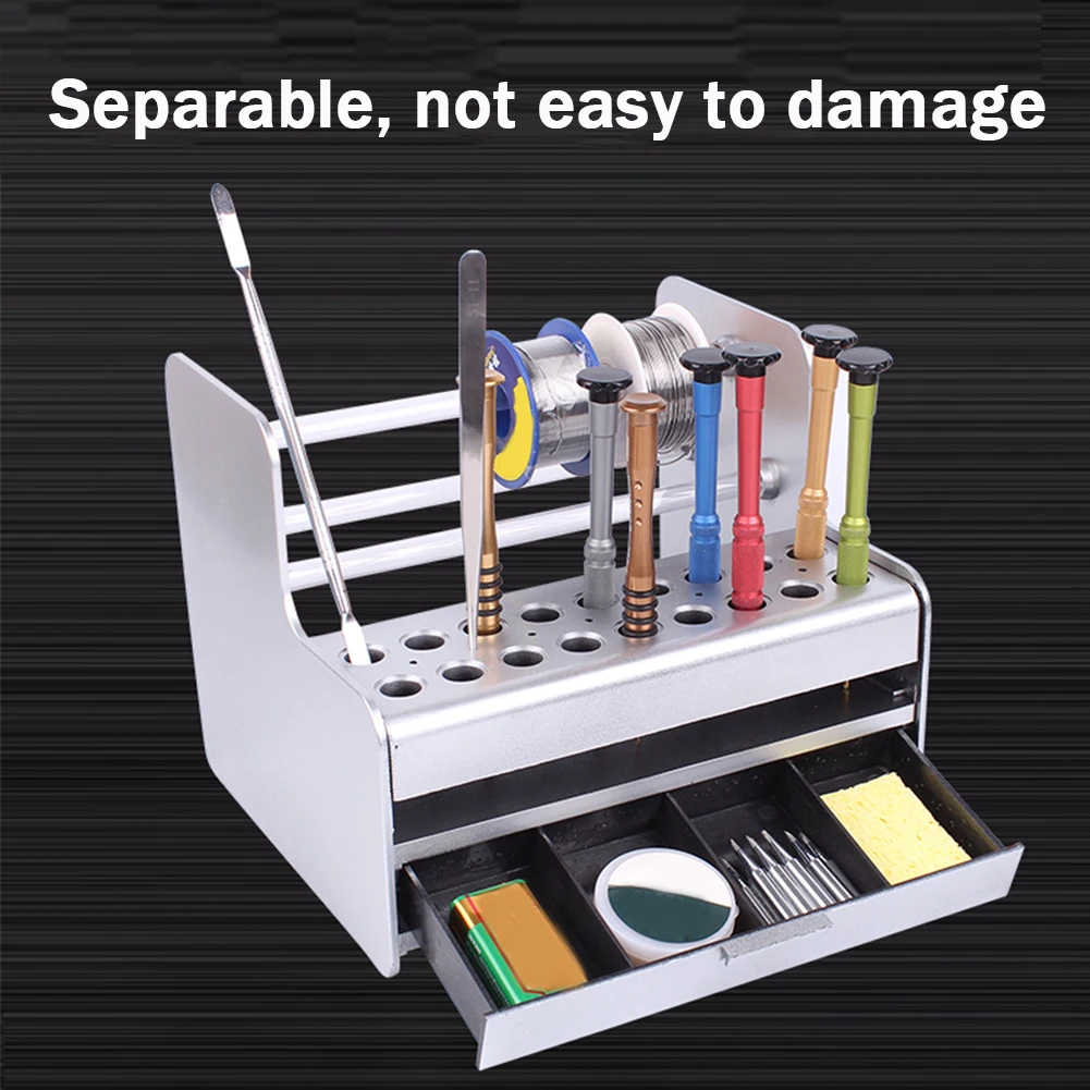 Compartment Desktop Assembly Durable Tool Box Screwdriver Storage Repair Organizer Practical Home Rack Tidy Portable | Дом и сад