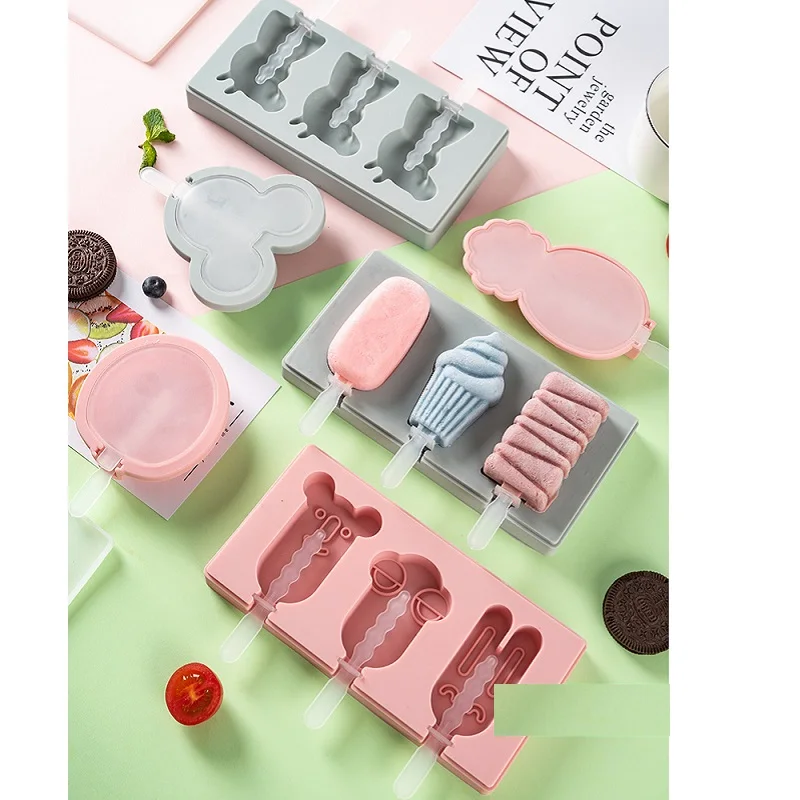 Силиконовый инструмент для изготовления мороженого и конфет с