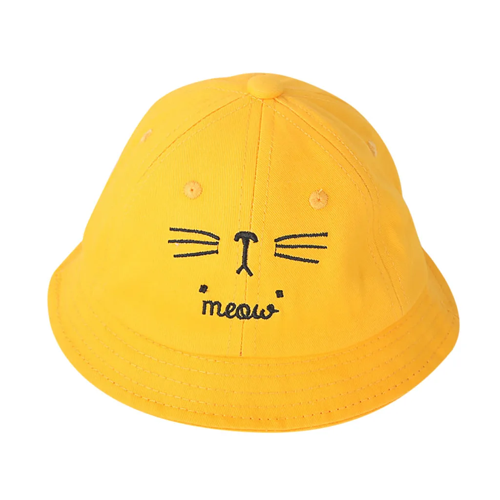 Модная детская однотонная Солнцезащитная шляпа рыбака с большим краем|Мужская