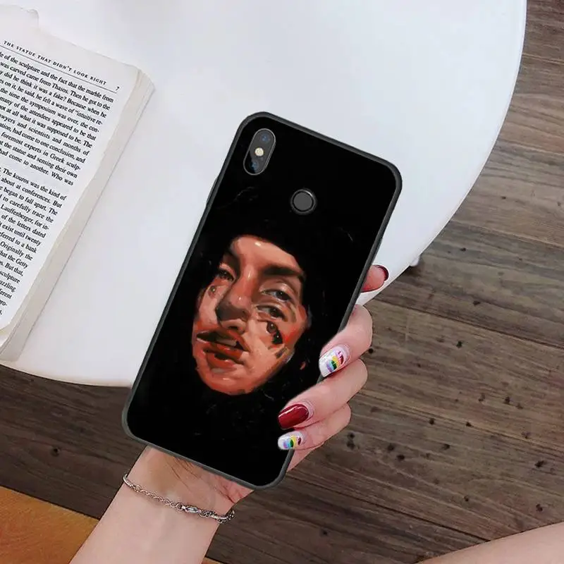 

Art abstract eyes Phone Case For Xiaomi Redmi 7 9t 9se k20 mi8 max3 lite 9 note 8 9s 10 pro Soft Silicone Shell Cover Funda
