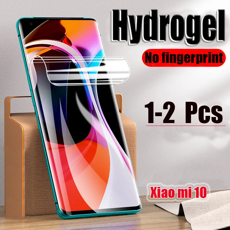 2 1 шт. полное покрытие Защитная мягкая Гидрогелевая пленка для Xiaomi Mi 10 Pro 9 8 Lite CC9E 9SE