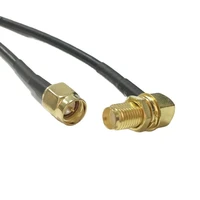 new modem coaxial cable sma male plug switch sma female jack nut right angle connector rg174 cable 20cm 8inch adapter rf jumper