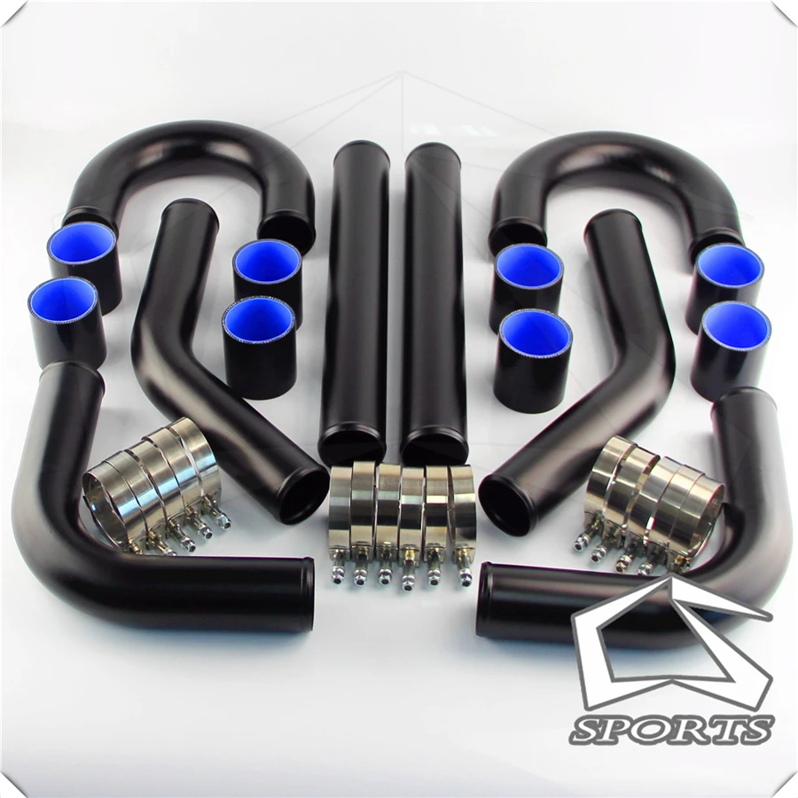 Универсальный комплект труб для интеркулера 2 дюйма 51 мм с турбонаддувом 8