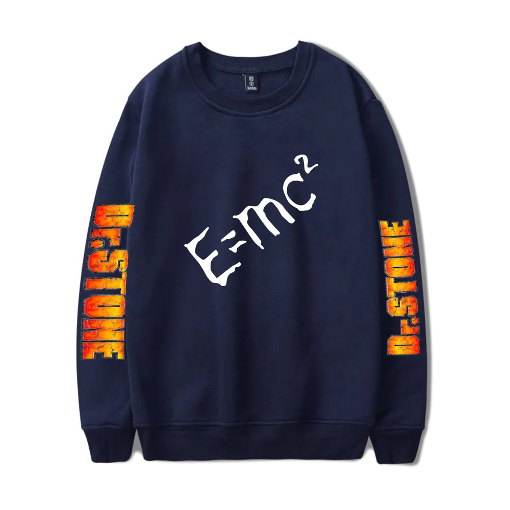 

WAMNI Dr.Stone Round Neck Sweatshirt Unisex Fashion Sweatshirt Pullover Harajuku Breathable Loose Hip Hop O-neck New Anime