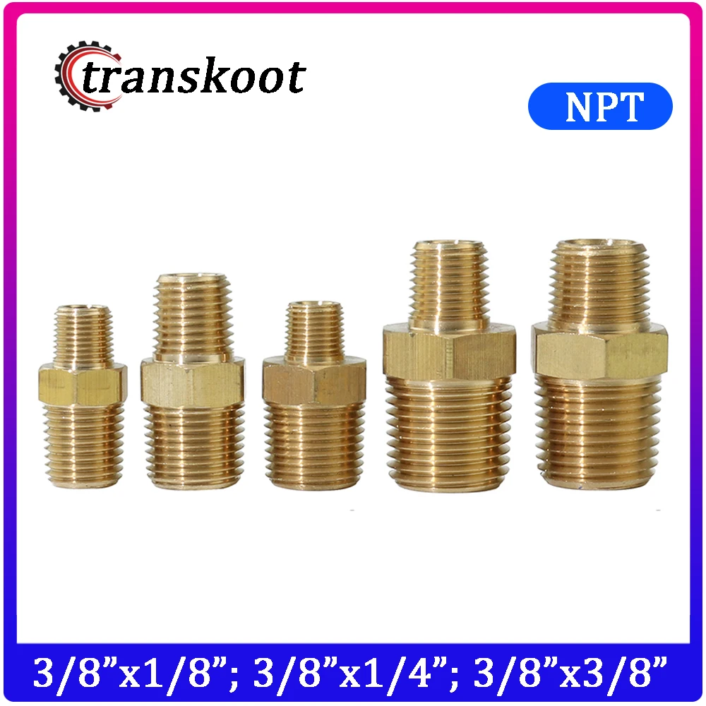 3325 130137 2 шт. 3/8 &quotx1/8&quot &quotx1/4&quot &quotx3/8&quot NPT наружная резьба быстрые соединения