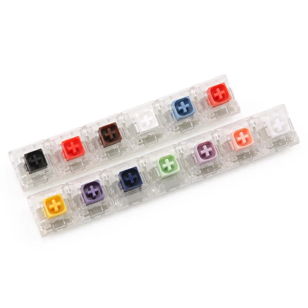 

Waterproof Paragraph Switching Characteristics Mechanical Gaming Keyboard Swicth Box 5pcs Box RGB Switches