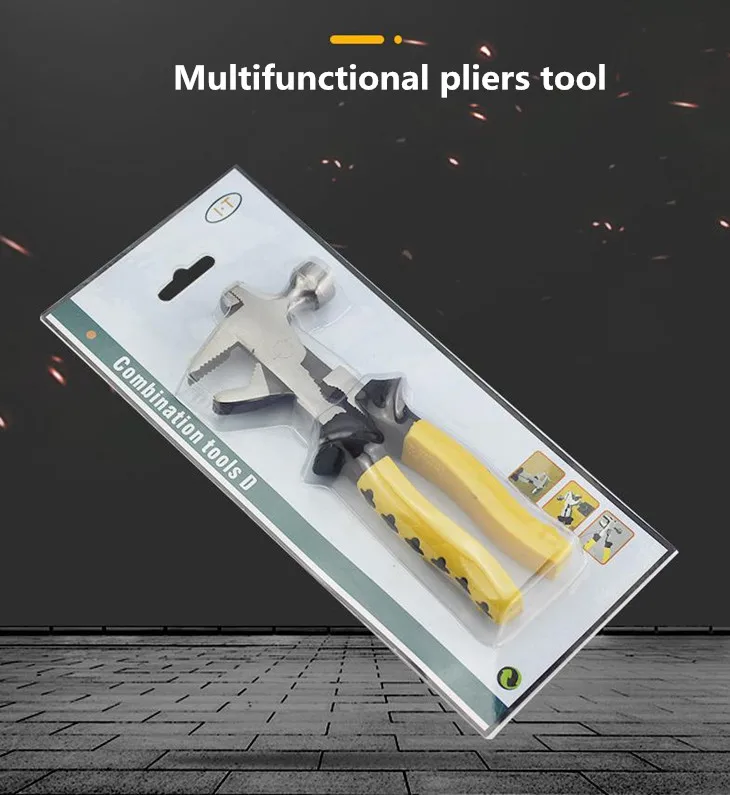 Портативные Плоскогубцы Гаечный Ключ комбинированный инструмент