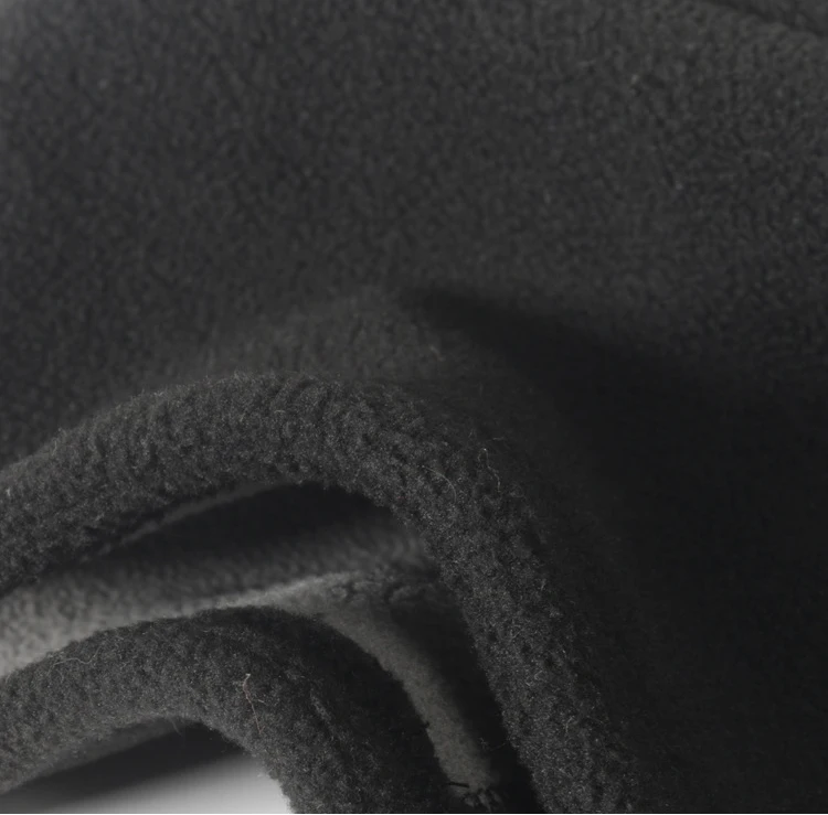 

New Thermal Winter Cap Windproof Fishing Cap Outdoor Sport Plus Velvet Cycling Headgear for Men and Women Black
