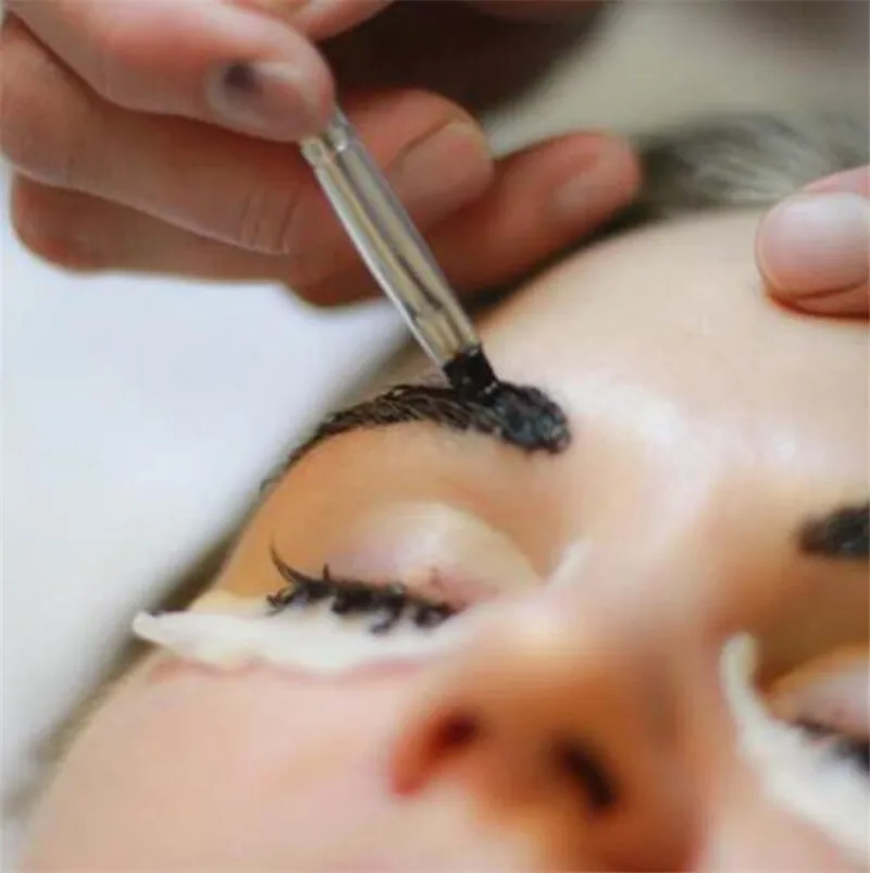 Водостойкий гель для окрашивания ресниц и бровей стойкая профессиональная Тушь