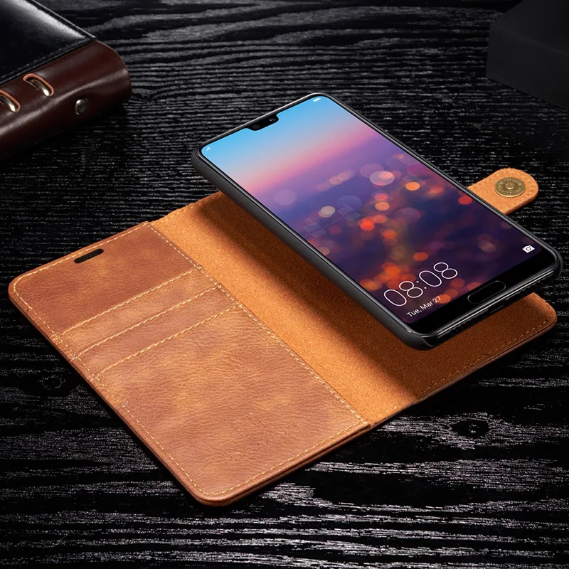 Винтажный откидной Магнитный чехол для Huawei Mate40 30 P20 P30 P40 P50 Pro Lite кожаный съемный