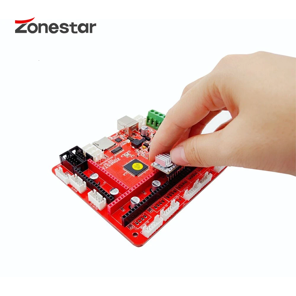 ZONESTAR ZRIBV6 новейший 3d принтер плата управления материнская плата контроллер совместим с Ramps V1.4 ATMEGA2560 четыре экструдера