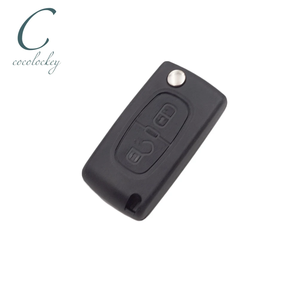 1 шт. для Peugeot Expert 2001 3008 5008 807 2 кнопки Замена Флип брелок чехол в виде ракушки лезвие
