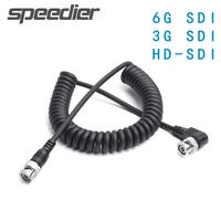 stretch coiled broadcast quality 6g 3g hd sdi 4k hd sdi spring cable monitor image transmission video cable signal 3 4k 30p