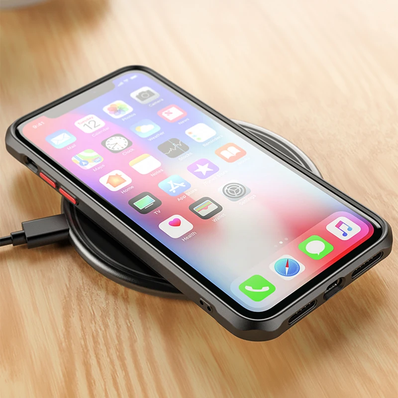 Clear Shockproof Armor Cover Case For Apple iPhone 11 Pro Max 11Pro Silicone Bumper Hard Plastic Full iPhone11Pro iPhone11 | Мобильные