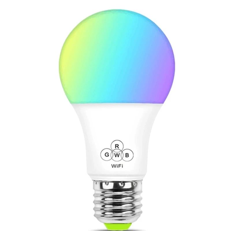 

Smart WiFi Bulb 9W RGBCW Smart Home Energy-Saving LED Bulb Remote Control