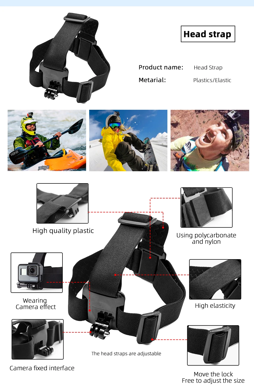 Чехол для штатива Mount Dog для Yi 4k Mijia Go Pro hero 7 6 5 Gopro 6 5 4 3 Аксессуары для занятий спортом