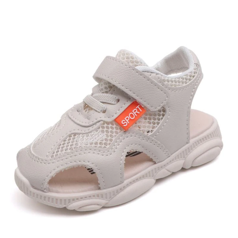Летние детские пляжные сандалии для мальчиков и девочек детская обувь