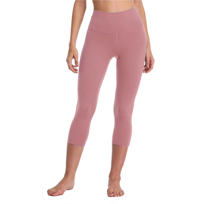 StyleA-Pink Бесшовный бюстгальтер для йоги Леггинсы спортивные обтягивающие женские леггинсы для фитнеса эластичные, высокая посадка, пуш-ап, йога спортивне штаны колготки внутренний карман - Цвет: StyleA-Pink