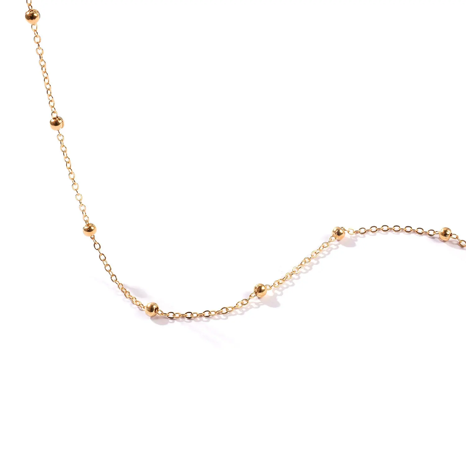 HebeDeer женские бусы колье ожерелье цепочка ювелирное изделие женское желтое