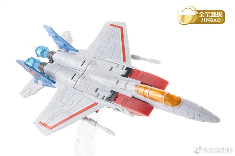 Джинбао Красный паук Kona F15 истребительная команда самолетов, масштаб G1, игрушка трансформация Thunderbolt Skyshatter.