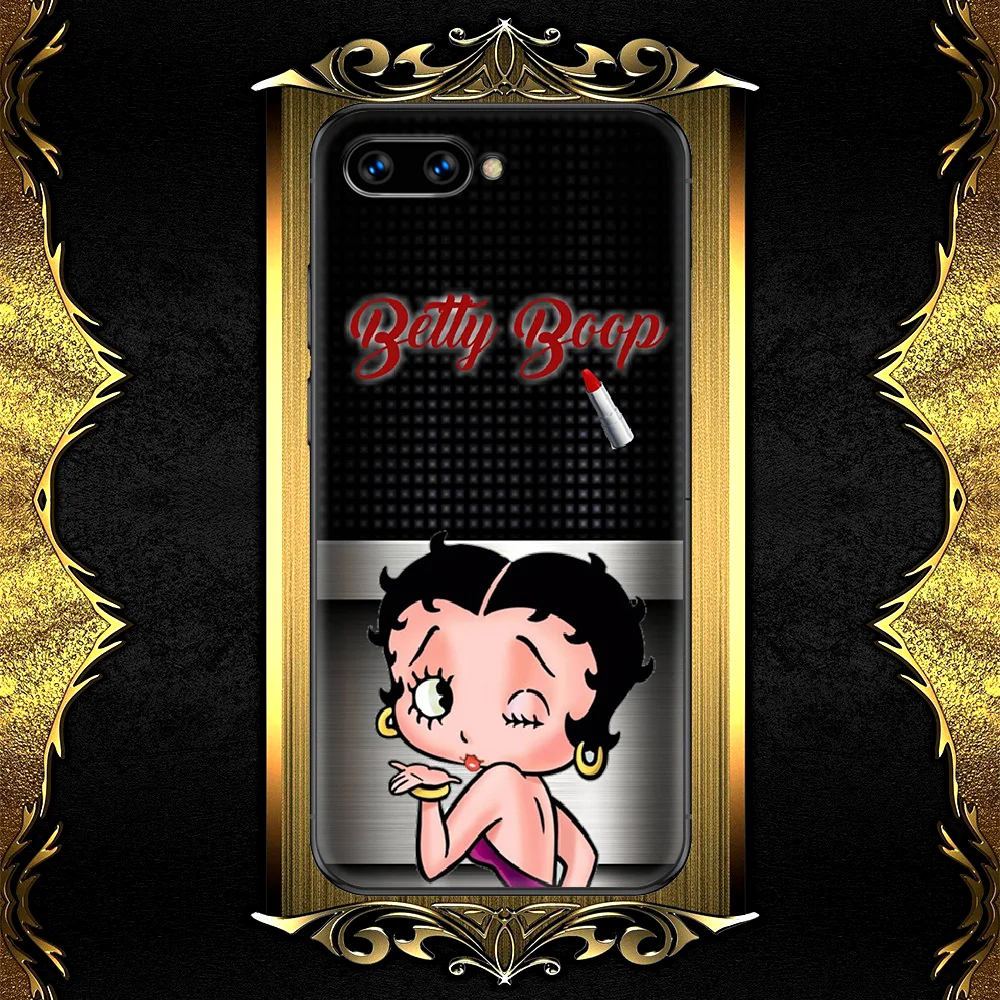 

Betty Boop Fashion Brand Cartoon Phone Case Cover Hull For HUAWEI Honor 6A 7A 8 8A 8S 8x 9 9x 9A 9C 10 10i 20 Lite Pro black