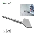 FIRECORE SDS Plus 3-дюймовый хвостовик Электрический молот долото сверло угловая изогнутая плитка долото для каменной кладки гранитная бетонная стена