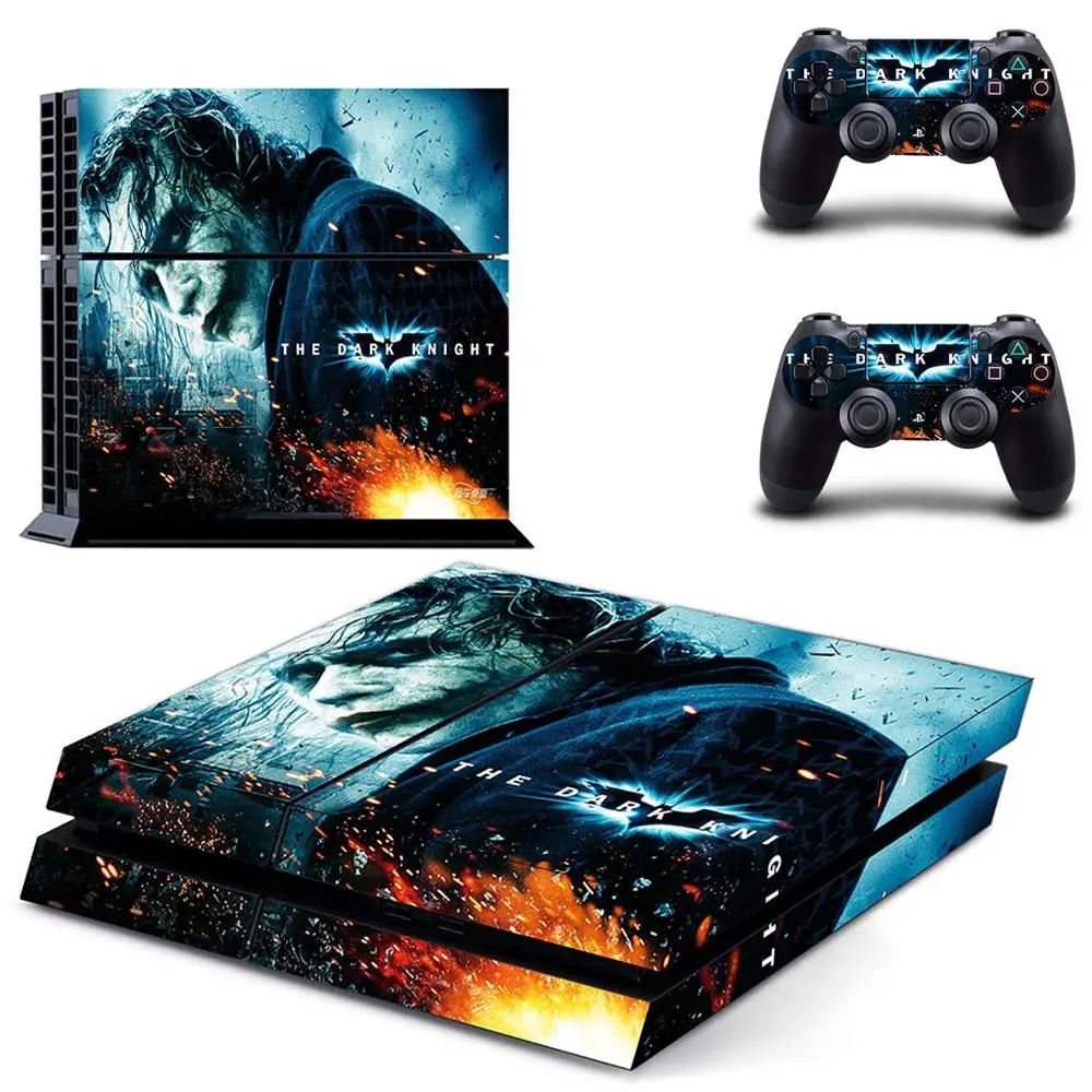 DC Джокер PS4 наклейка s Play станция 4 кожа Наклейки Обложка для playstation 4 PS4 консоль и контроллер скины - Цвет: DPTM2092