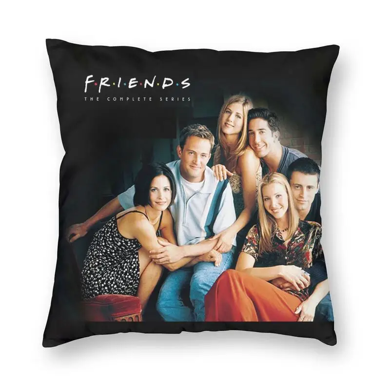 

Классический постер с изображением персонажей ярких друзей, наволочка для подушки, домашний декор, 3D двухсторонняя наволочка для автомобил...