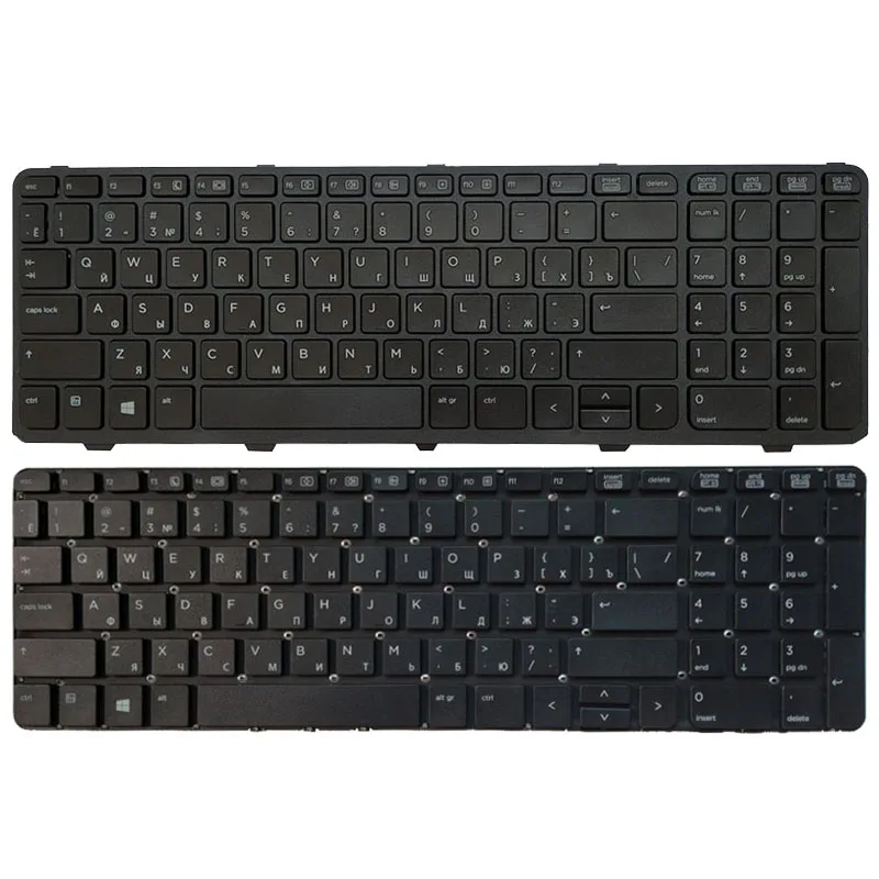 Русская клавиатура для ноутбука HP PROBOOK 450 GO G1 470 455 G2 G0 S15 / S17 RU Черная|keyboard for hp|keyboard hp