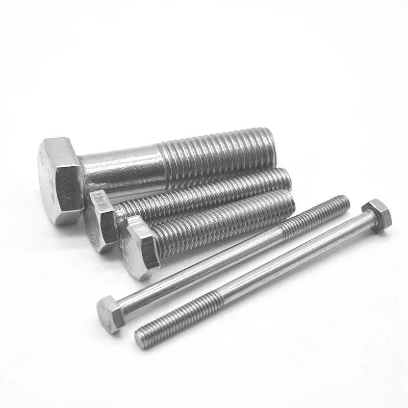 5 шт. сплав 904L UNS N08904 нержавеющая сталь шестигранные винты Полностью болты с резьбой высокая коррозионная стойкость
