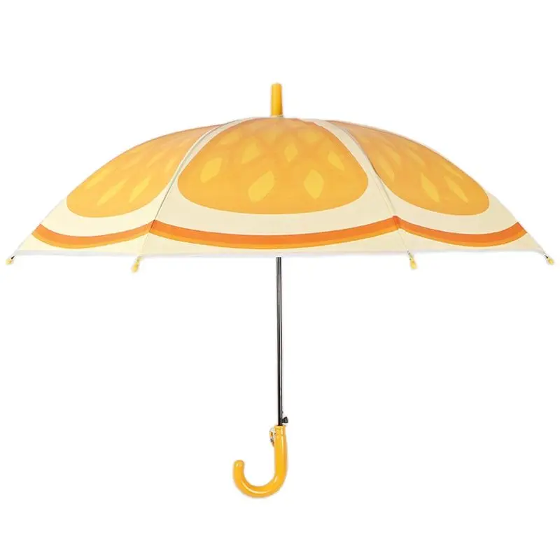 Креативный детский зонт с фруктами ветрозащитный для детей и девочек мальчиков