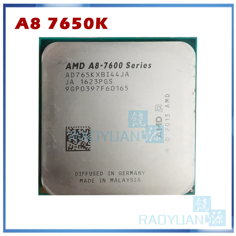 

AMD A8-Series A8 7600 A8 7650K A8 7650 A8-7650 3.3GHz Quad-Core CPU Processor AD765KXBI44JA Socket FM2+