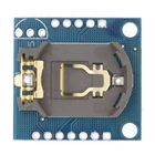 100 шт., модуль часов в режиме реального времени DS1302, I2C RTC DS1307 AT24C32, модуль часов в режиме реального времени для AVR ARM PIC, оптовая продажа