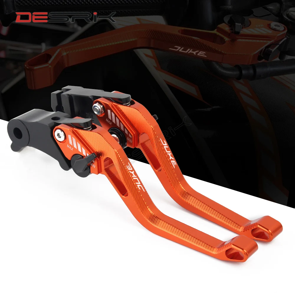 Аксессуары для мотоциклов DUKE LOGO Для KTM 790 2018 2019 CNC мотоциклетные Регулируемые