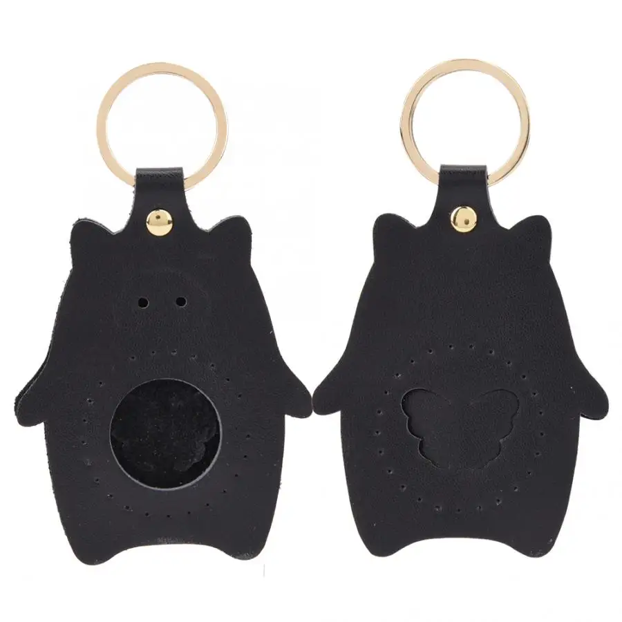 Keychain Key Chain Accessories Split Leather Pig Pattern DIY Hand-Made Craft Gift | Дом и сад