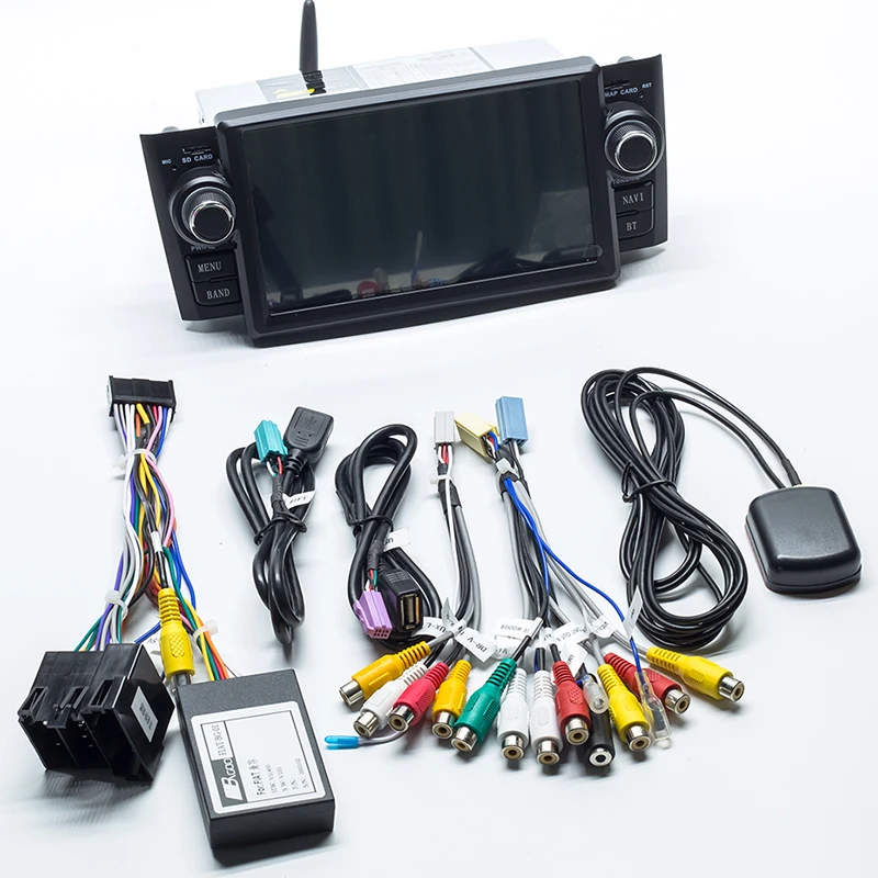 

4+64G DSP Octa Core Autoradio 1 Din Android 10 Car Stereo Multimedia Player For Fiat Grande Punto Linea 2007-2012 GPS Navigation