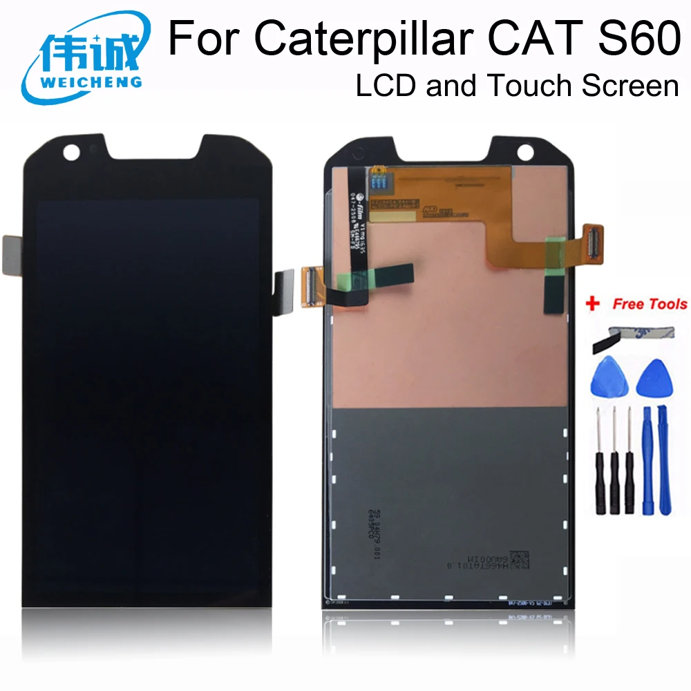 WEICHENG передняя рамка для гусеничного телефона Cat S60 корпус со средней рамкой
